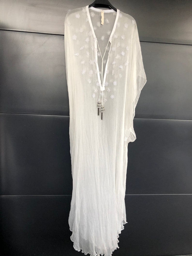 Wedding Dress Silk Caftan