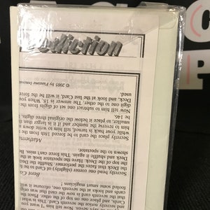 Vintage Magic Trick - Turncoat Prediction
