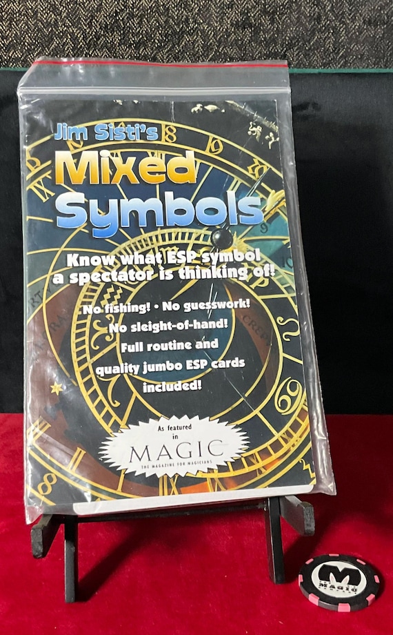 Jim Sisti's Magic - Mixed Symbols with JUMBO ESP Cards (Nice)