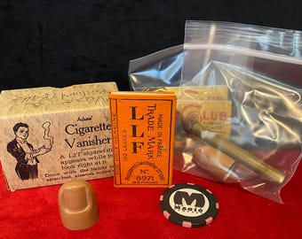 S.S. Adams Magic - Vintage Cigarette Vanish Combo (Rare)