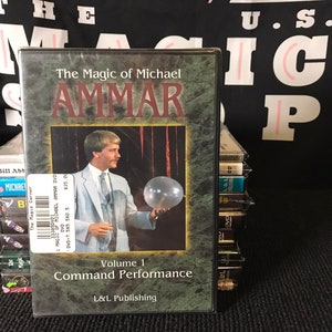 Vintage DVD - The Magic of Michael Ammar - Command Performance  Vol. 1