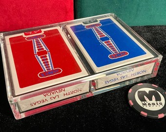 Rare Vintage Jerry's Nugget Las Vegas Cards Real Casino Played