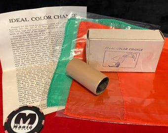 Quality Magic - Vintage Ideal Color Change Silk Tube + Silks (Classic EDC)