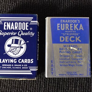 Enardoe Eureka - Marked Stripper Deck - RARE!