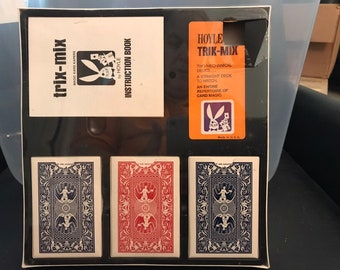 Hoyle Brand - Trix-Mix Magic Kard Kaper Boxed Set (Rare)