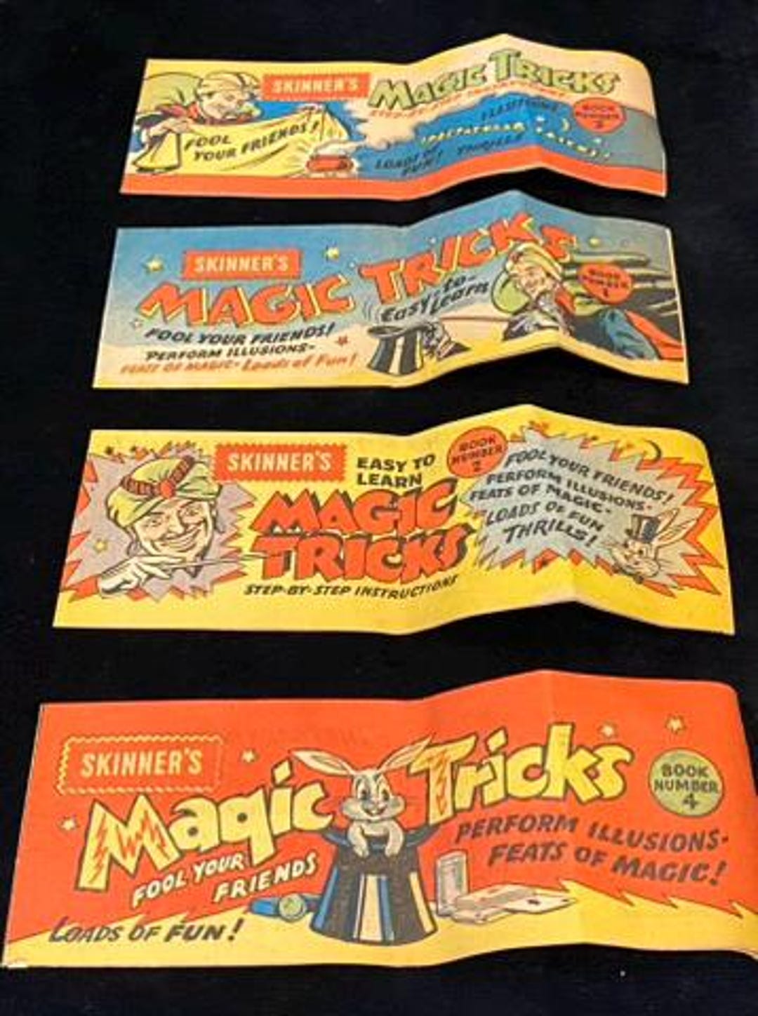 Quality Magic - Vintage Cereal Giveaways ~ SKINNER'S Magic Tricks Comic ...