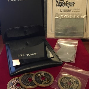 TCC The Moon & Paul Harris w/Tayari Casel Twilight Coin Magic Package Rare and Unique image 2