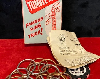 Royal Magic - Two Tone Tumble Rings (Nice Classic Find)