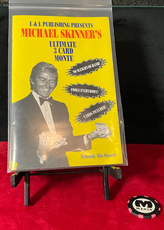 L&L Publishing -  Ultimate 3 Card Monte by Michael Skinner (Rare Find Early 1990s)