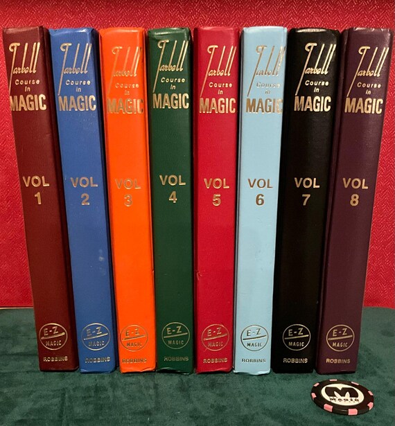 Tarbell Course In Magic 1 thru 8 ~ Harlan Tarbell - EZ Magic - D. Robbins - (NICE)
