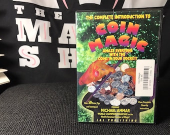 DVD antiguo - Michael Ammar - Magia con monedas (Edición rara, 2000)