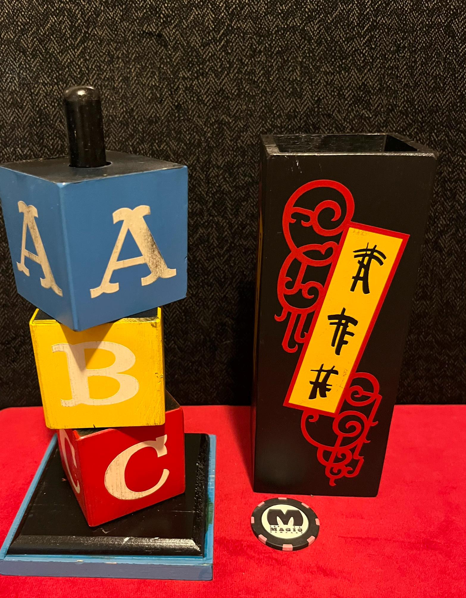 Magic Wand - Vintage Traveling ABC Blocks (1960s Great Find) - Etsy