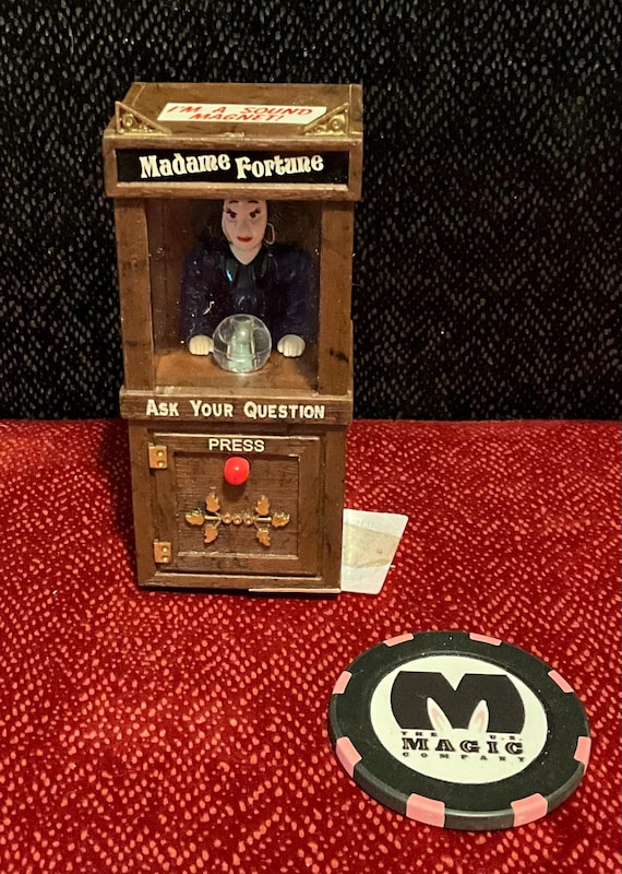 ACME - Madame Fortune Teller Talking Sound Light Fridge Magnet (Extremely Rare 1990s NOS)