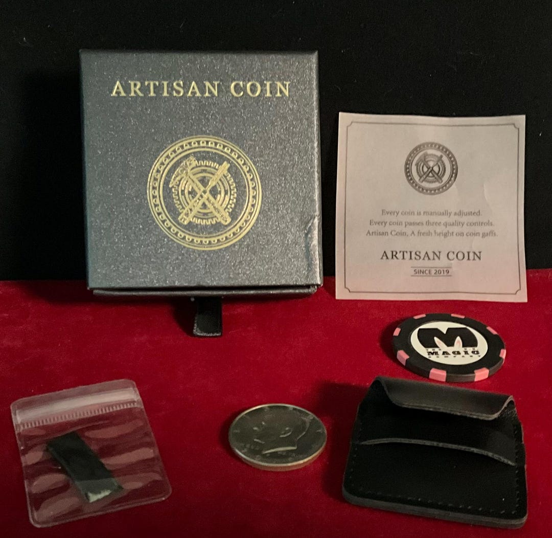 Flipper Coin Shell TCC Magic ~ Flipper Coin by Artisan Coin (NEW) - Etsy