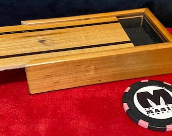 Quality Magic - Vintage Handcrafted Wooden COMBO Germany 1950s + Thurston Token (Excellent Find)