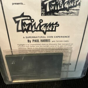 TCC The Moon & Paul Harris w/Tayari Casel Twilight Coin Magic Package Rare and Unique image 6