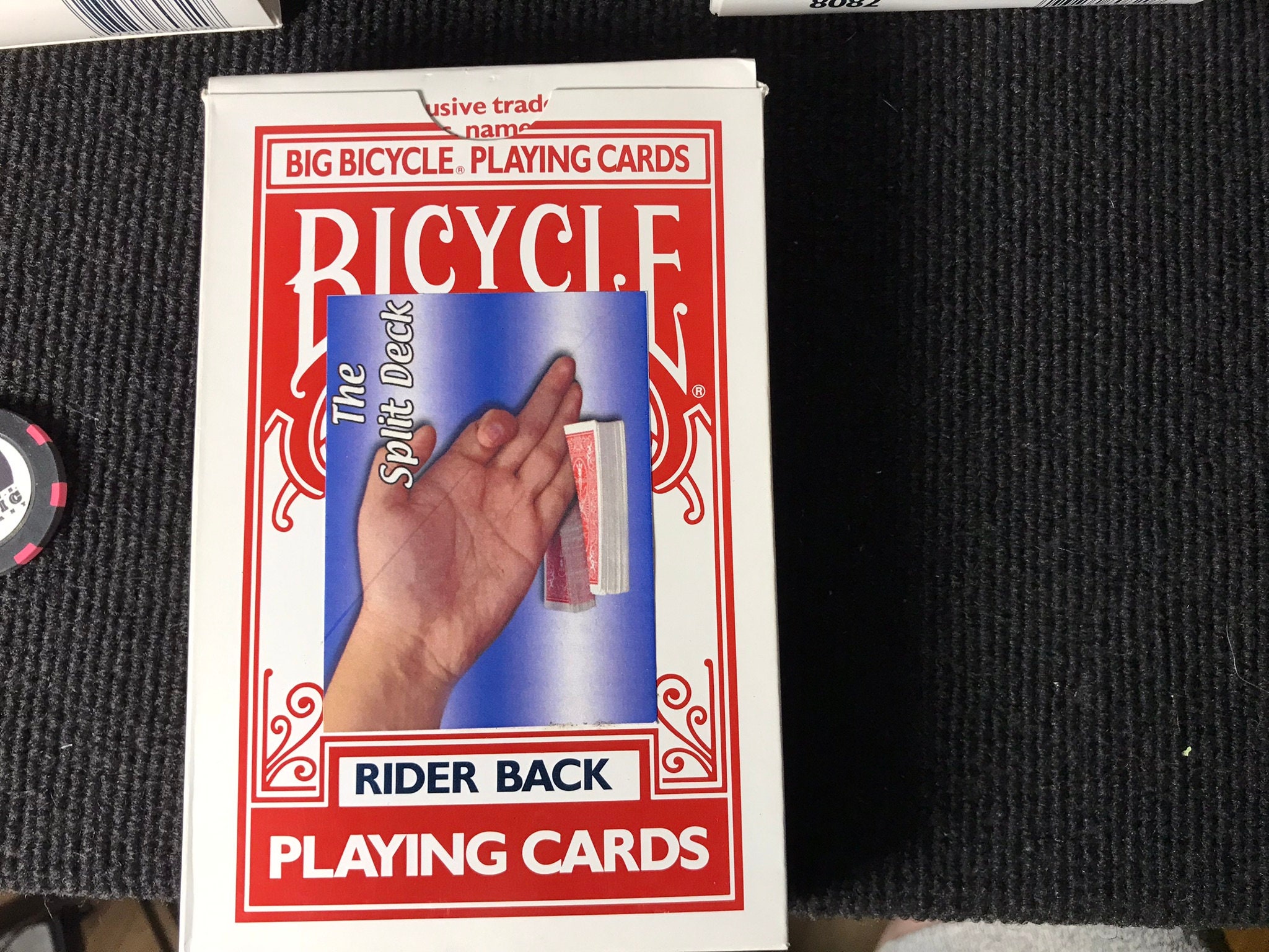 Bicycle - Rider Back Split Jumbo Deck (NEW, Rare, Vintage, Classic 