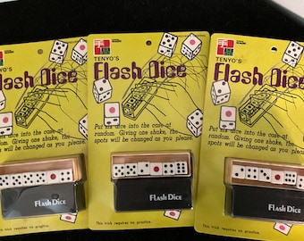 TENYO T-72 Flash Dice | 1976 | Takuya Yoshizawa | New/Rare