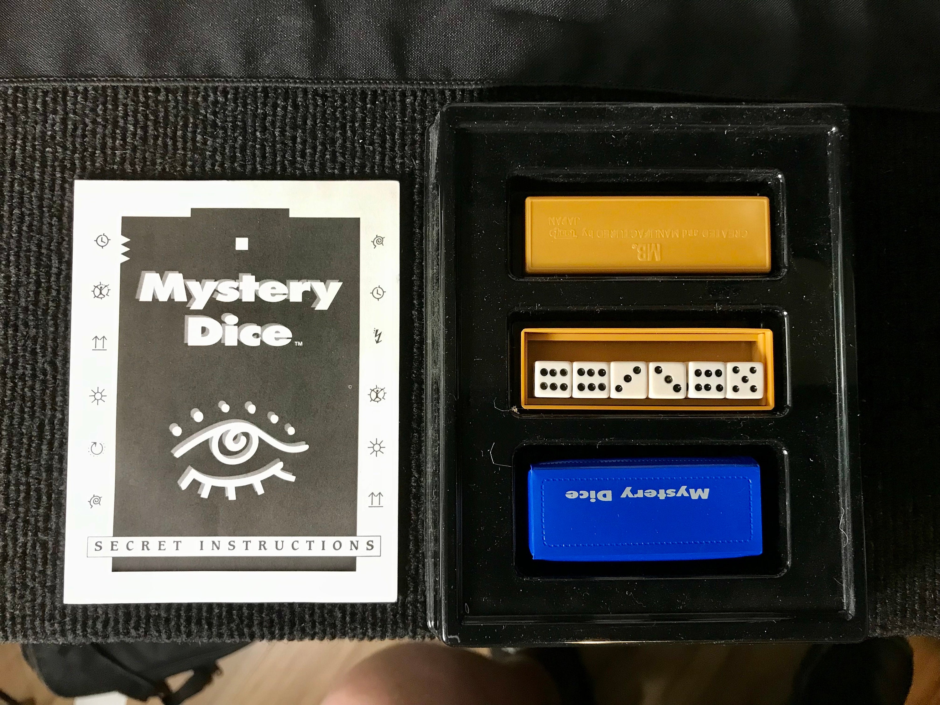 Vintage Milton Bradley Magic Works ~ Mystery Dice ~ Collectible - Etsy