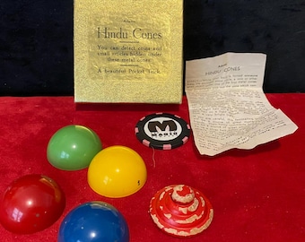 S.S. Adams Magic - Hindu Cones (Rare Find)