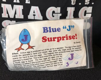 Blue 'J' Surprise By Gerald (Rare)