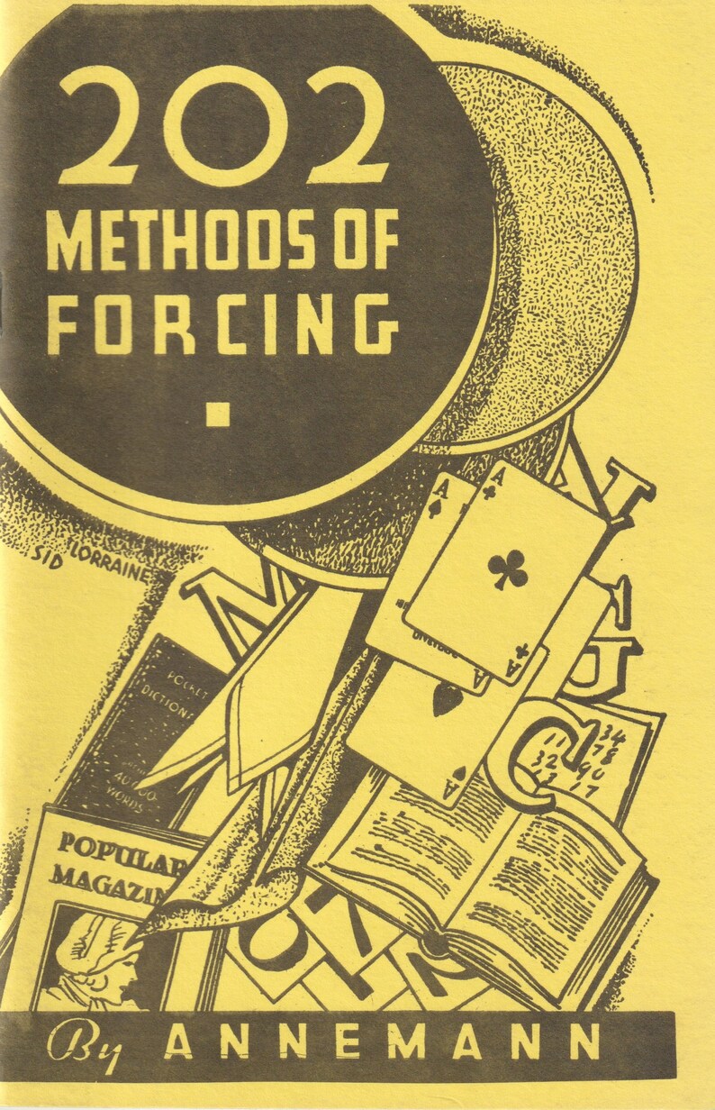 Vintage 202 Methods of Forcing By Annemann Excellent image 1