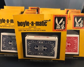 Hoyle Brand - Hoyle-O-Matic Wizard Deck (Rare)