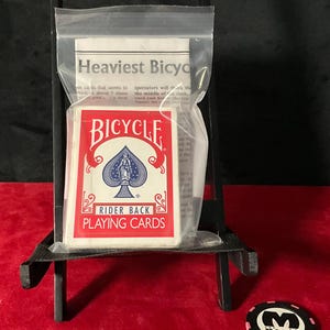 Bicycle - The Worlds Heaviest Bicycle Deck (Rare and Cool Find)