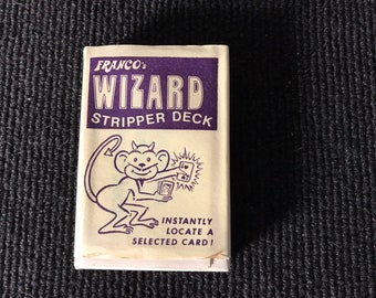 Franco's WIZARD Stripper Deck - RARE!