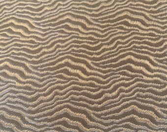 Modern Taupe on Taupe Pattern Fabric