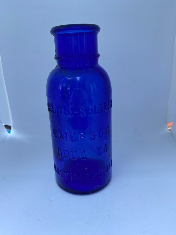 Antique Bromo Seltzer Bottle Etsy