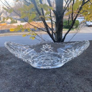Anchor Hocking Banana Split Bowl - Davidsstjärna Mönster