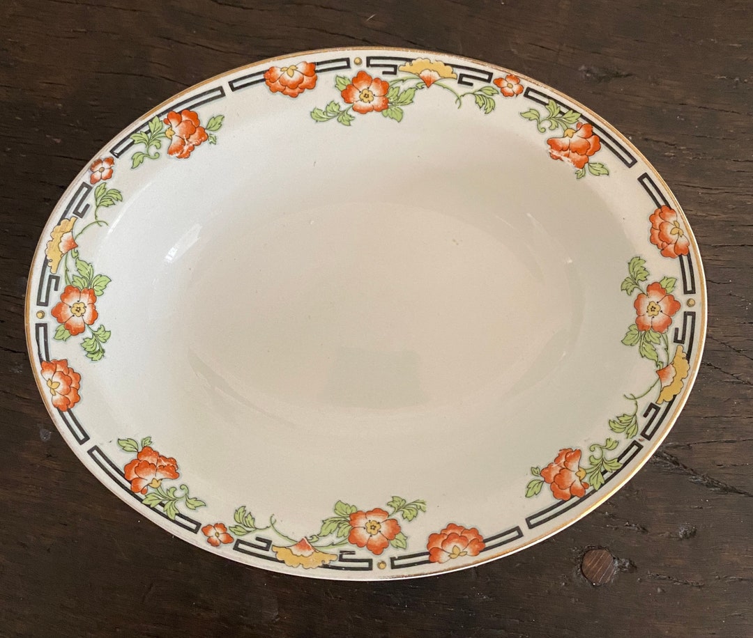 Wellsville China Restaurant Style Serving Bowl Etsy