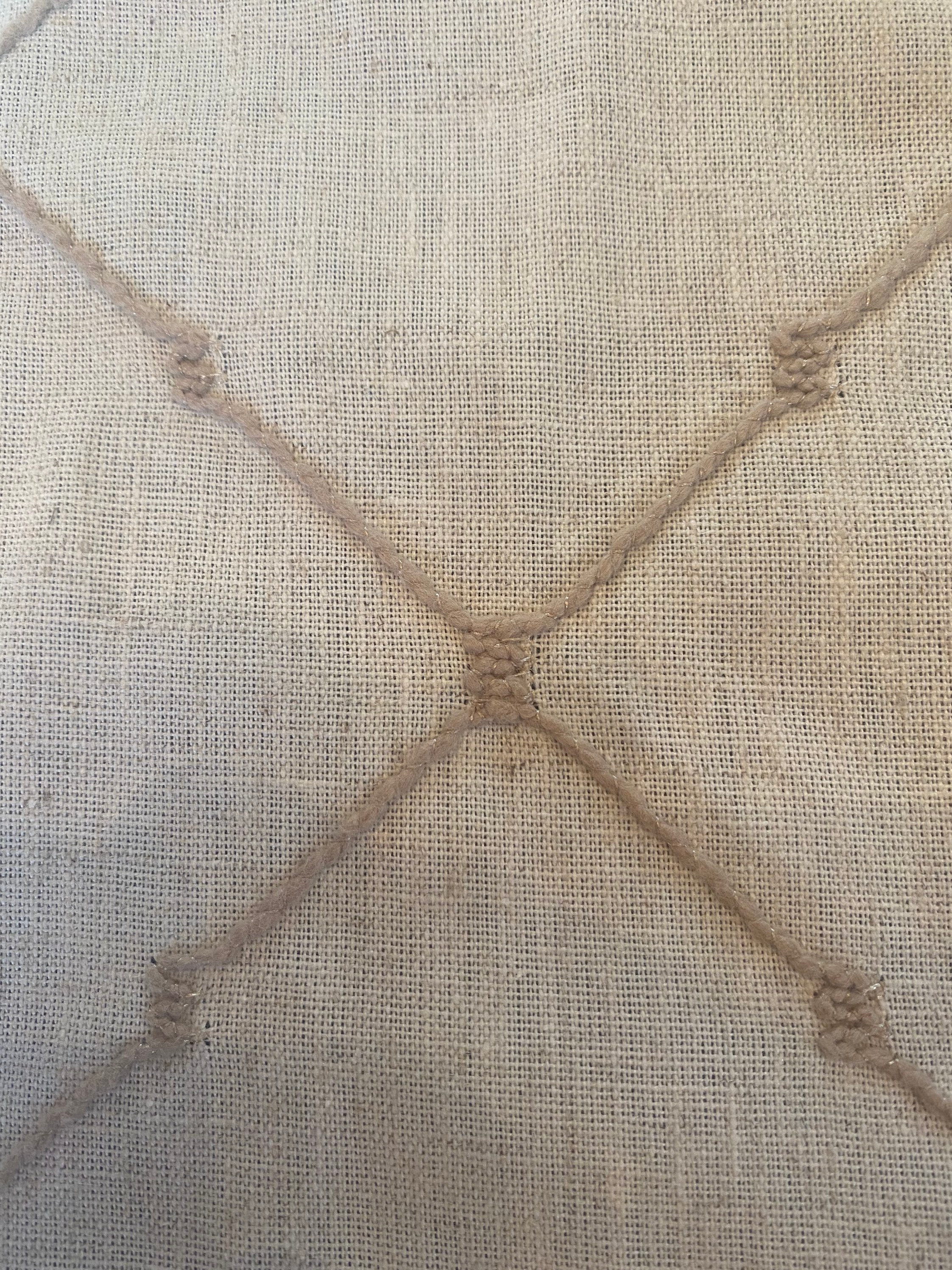 Muslin Embroidered Drapery Fabric Etsy