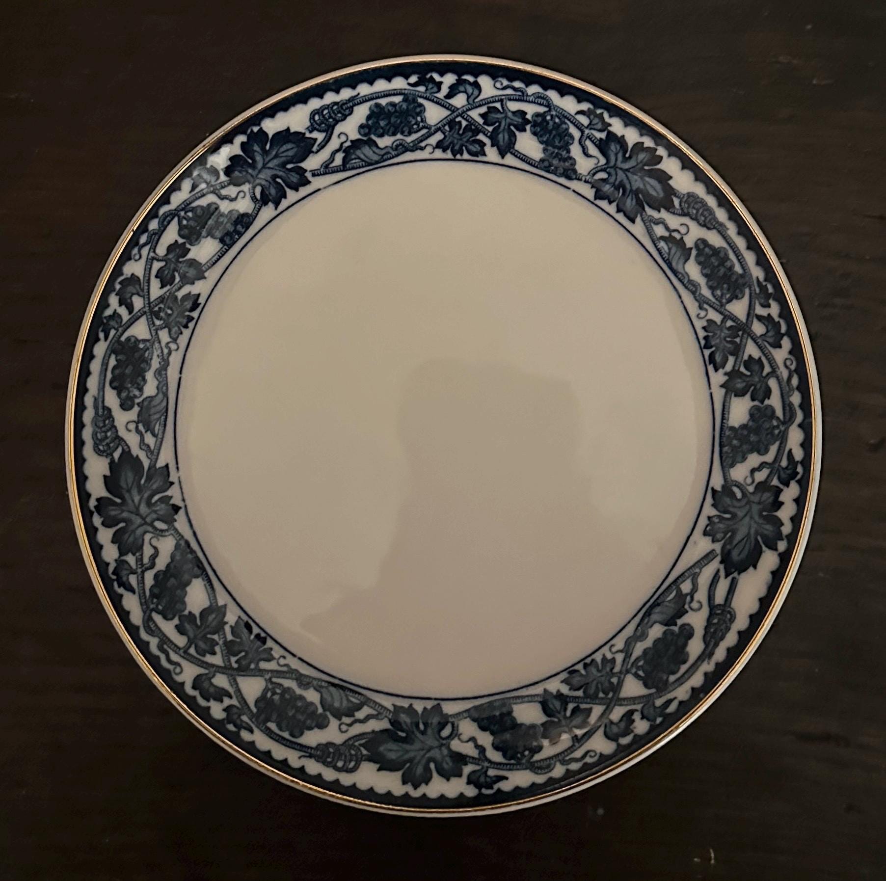 NIKKO DOUBLE PHOENIX IRONSTONE 14枚　昭和レトロ Nikko NKT Japan Double Phoenix ironstone Blue and white Soup bowls