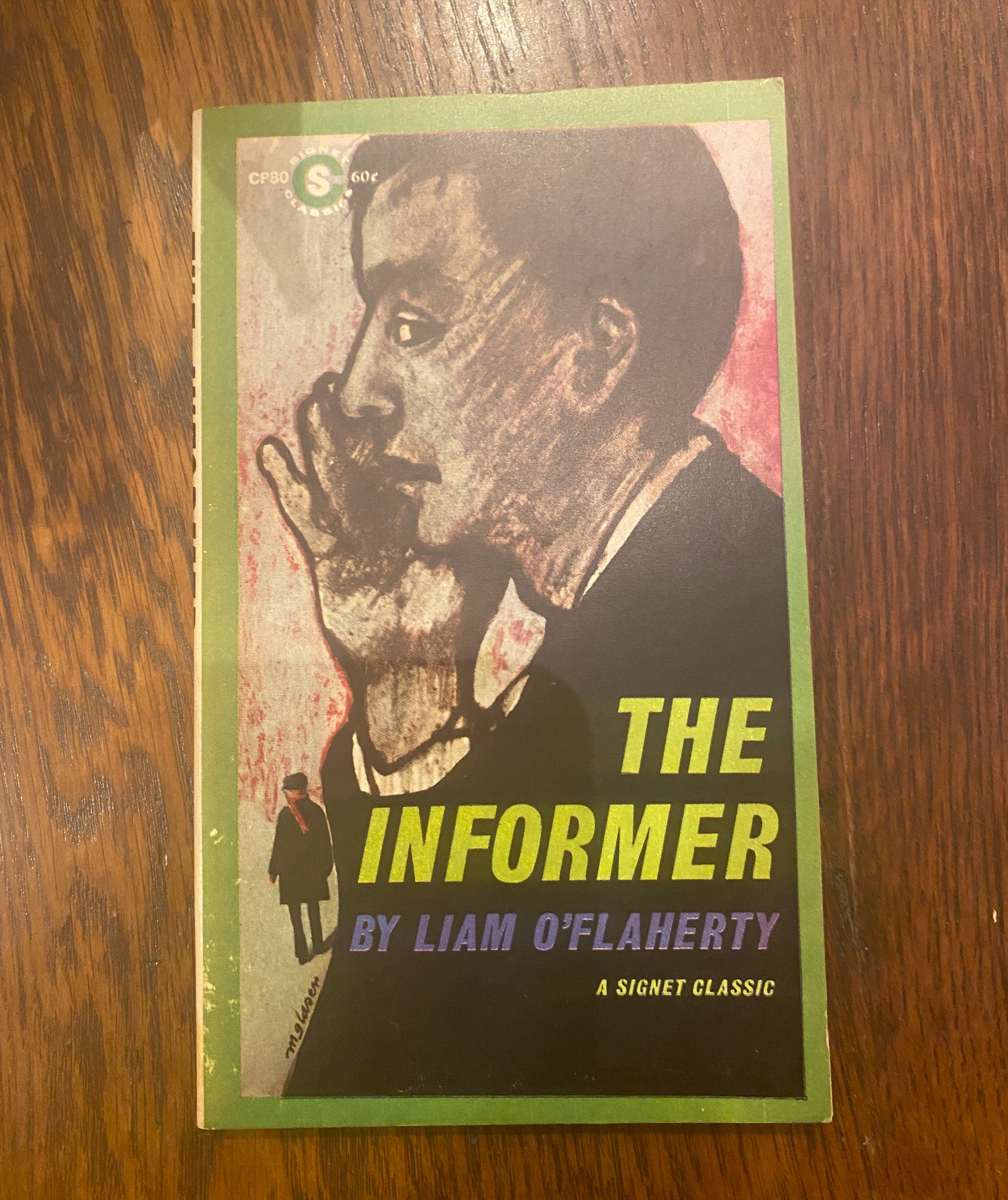 Vintage Paperback, "The Informer" by Liam O'Flaherty