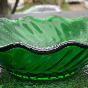 Green Candy Dish