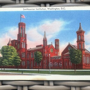 Vintage Postcard - Smithsonian Institution