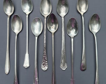 Mismatched Ice Tea Spoons