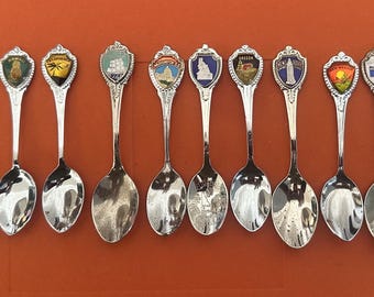 Tiny Collectible State Spoons Many States Available