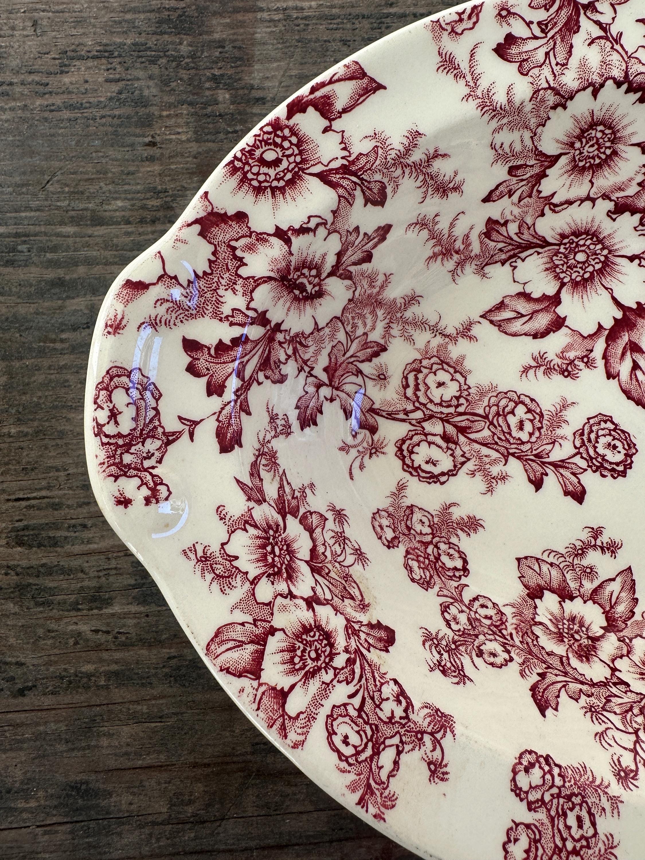 TAYLOR SMITH &TAYLOR COLORCRAFT USA製 Vintage Taylor Smith Taylor Raspberry Dogwood - Etsy