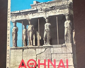 Vintage Set of 16 Postcards From the Acropolis in Athens, Greece - Etsy