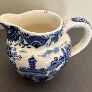 Spode Italia Blue - Small Milk Jug