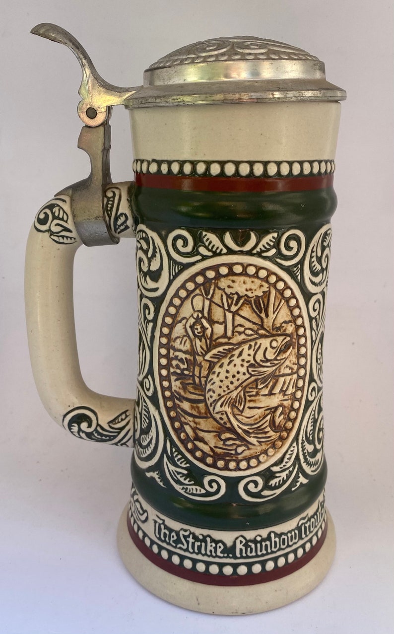 Avon Beer Stein Handmade in Brazil Etsy