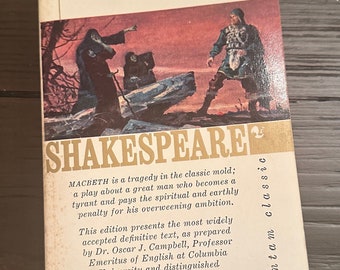 Vintage Copy of &quot;MacBeth&quot;, Willam Shakespeare