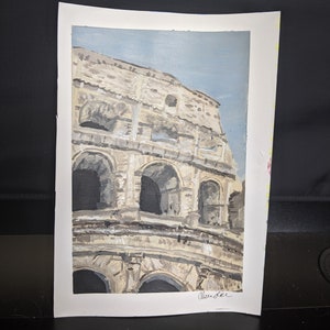 The Colosseum Painting