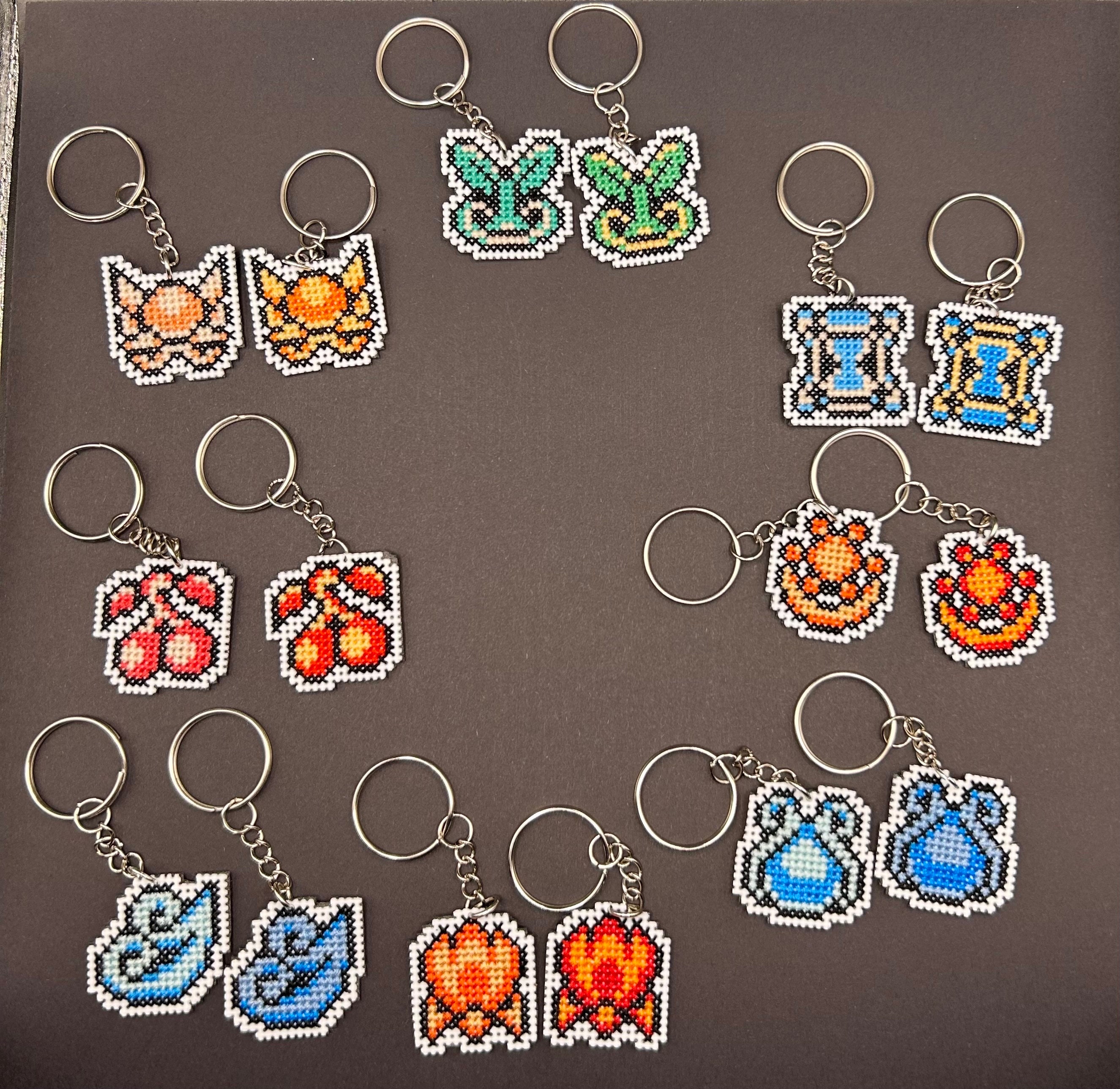 Legend of Zelda: Oracle of Seasons/ages Sprite Cross-stitch