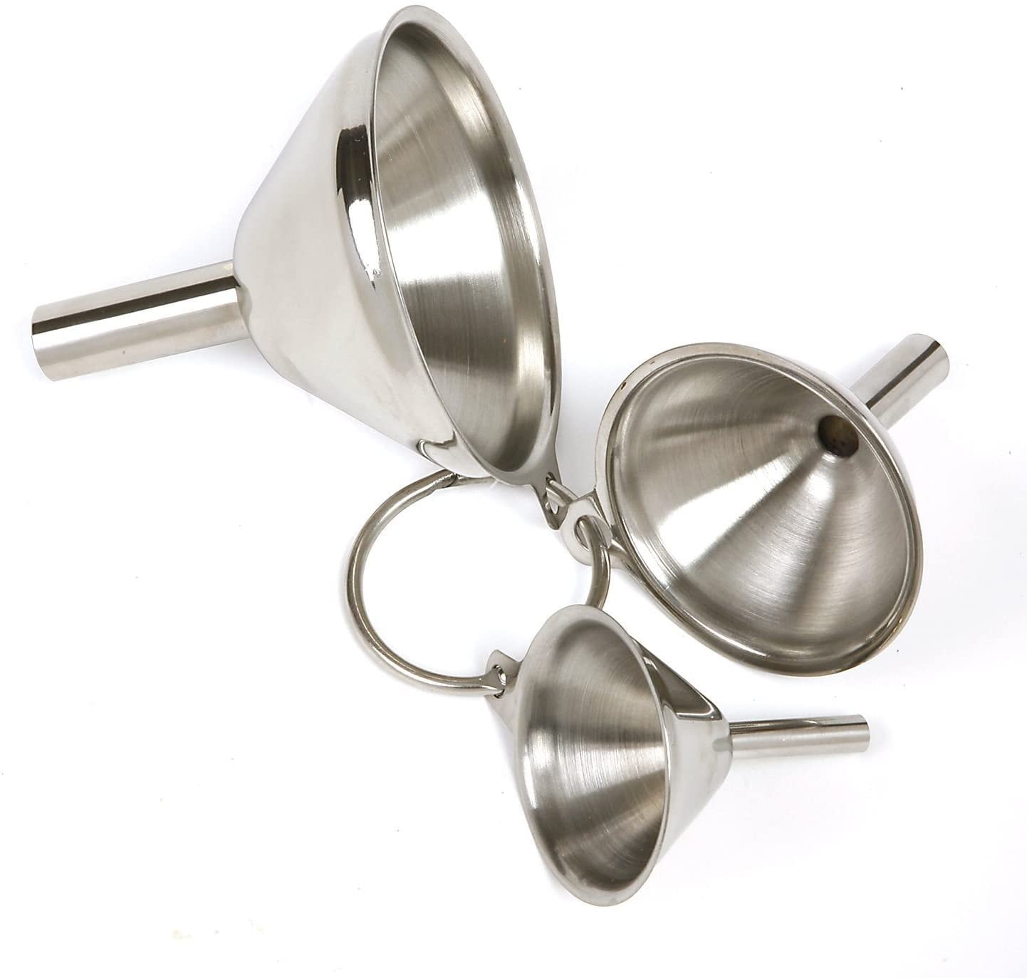 Stainless Steel Funnels 3 Count Ideal Kitchen Funnels For Etsy