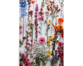 Wild Flowers Large Wall Art Poster