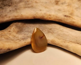 Teardrop Handmade Agate Stone Guitar Pick 4.5mm